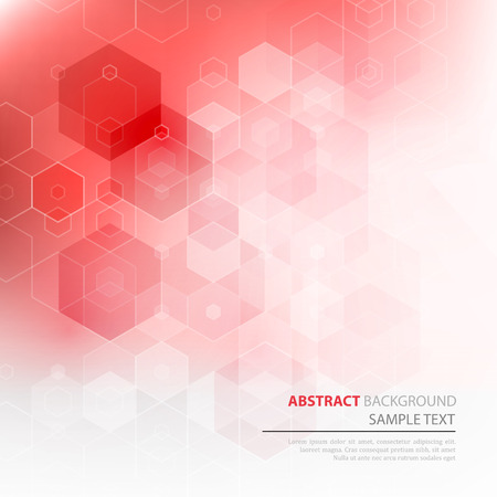 Vector Abstract science Background. Hexagon geometric design. EPS 10のイラスト素材