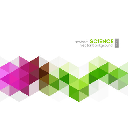 Vector Abstract geometric background with triangles - For business, corporate design, cover, booklet, brochure.のイラスト素材