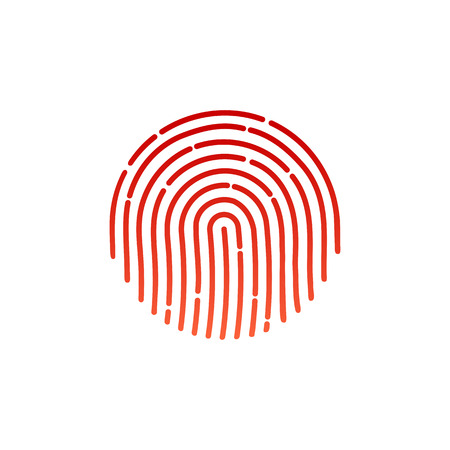 ID app icon. Fingerprint vector illustration. fingerprint Icon. fingerprint Icon Vector. fingerprint Icon Sign. fingerprint Icon Flat. fingerprint icon appのイラスト素材