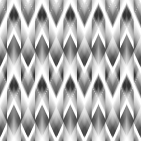 Vector seamless ikat ethnic pattern. Boho design. Ethnic Colored seamless zigzag pattenのイラスト素材