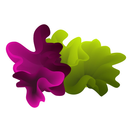 Vector abstract color cloud.  Liquid ink splash. Background for banner, card, poster, web designのイラスト素材