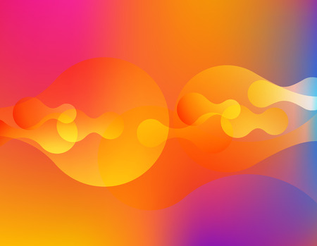 Colorful fluid background. Vector abstract minimalistic design. Eps10のイラスト素材