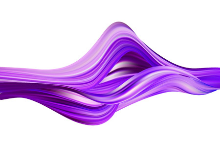 Abstract colorful vector background, color flow liquid wave for design brochure, website, flyer. Stream fluid. Acrylic paintのイラスト素材