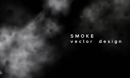 Smoke vector background. Abstract fog composition illustration. eps10のイラスト素材