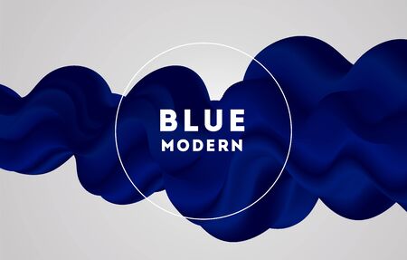 Abstract colorful vector background, color flow liquid wave for design brochure, website, flyer.のイラスト素材
