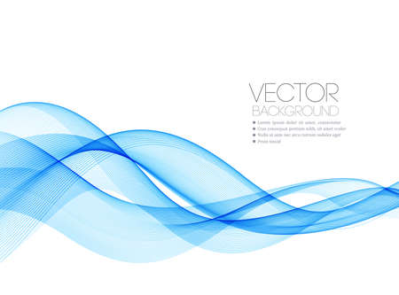 Abstract colorful vector background, color wave for design brochure, website, flyer.のイラスト素材