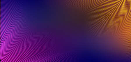 Vector abstract colorful flowing wave lines background. Design element for presentation. website...
