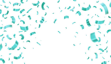 Vector illustration defocused gold confetti isolated on a transparent background.のイラスト素材