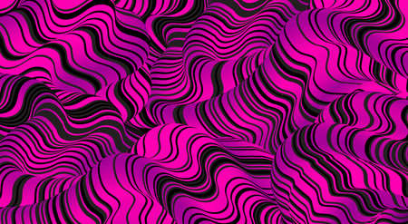 Abstract Background distorted lines liquid shape. Psychedelic stripes. Vector illustration for...