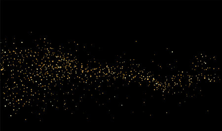 Abstract shiny gold glitter design element. For New Year, Merry Christmas greeting card designのイラスト素材