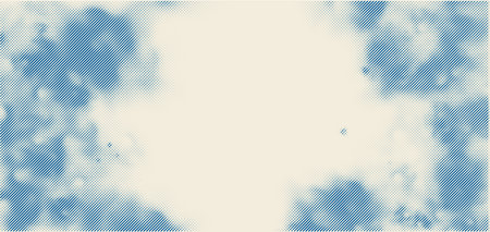 Vector Isolated Grunge Halftone Texture Pattern. Abstract design Background. Retro Duotone Overlay Backdrop Element. Halftone Cloud. Duotone dotted Smokeのイラスト素材