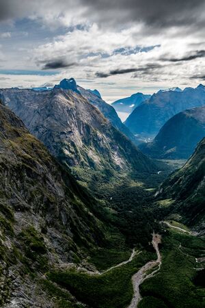 Milford soundの写真素材