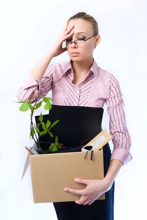 dismissed workerの写真素材