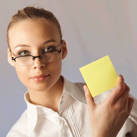 girl_and_stikerの写真素材