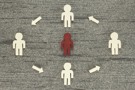 Graph excluded or aloneの写真素材