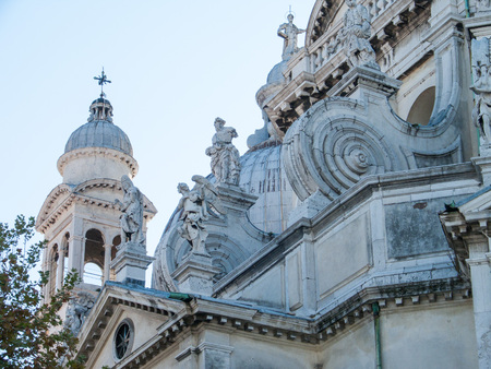 Basilica Salute, beautiful venetian architectureの写真素材