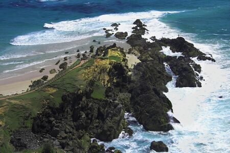 Most Easterly Point in Australiaの写真素材