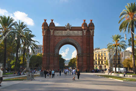 Arc de Triumph in Barcelona