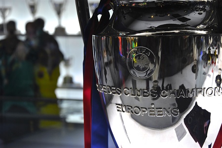Trophy for winner of Champions League