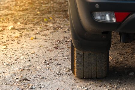 Car  wheel and Tyreの写真素材