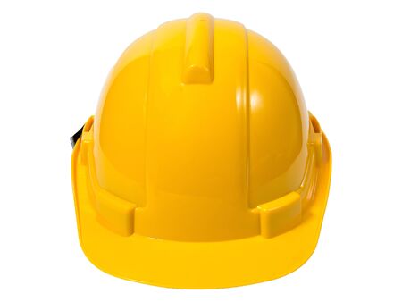 Yellow safety helmetの写真素材