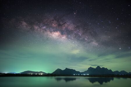 Milky wayの写真素材