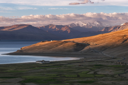 Himalayas range in Indiaの写真素材