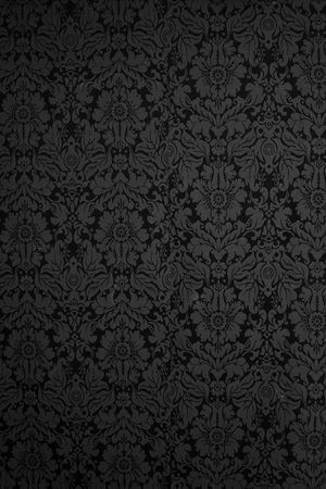 Seamless Gothic Damask wallpaper backgroundの写真素材