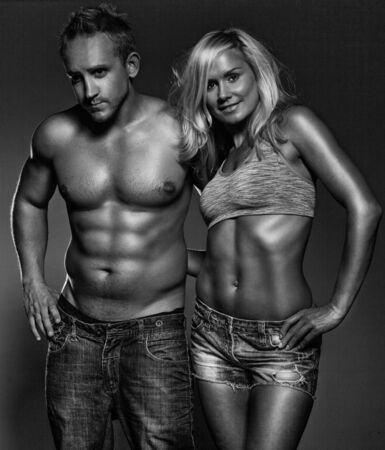 Shot of a passionate young couple in loveの写真素材