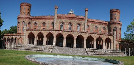 small and old city - Kamieniec zabkowicki - Poland - eastern europe castleのeditorial素材