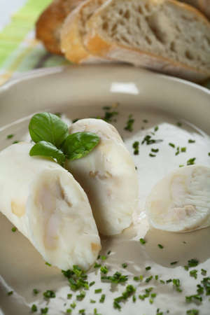 Liver with greaseの写真素材