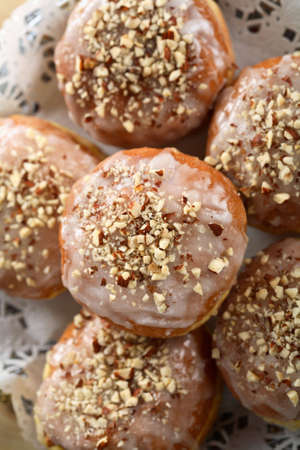 Doughnut with icingの写真素材