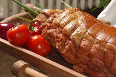 Smoked meatの写真素材