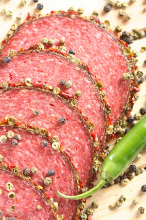 Salamiの写真素材