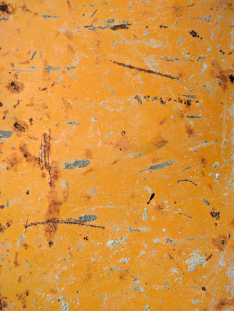 rusted iron plateの写真素材