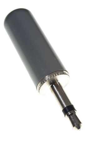 Gray Mono 3.5mm Jack plugの写真素材