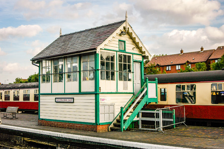 Signal Box at Sheringham station