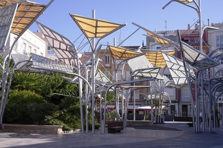 Cartagena sail sculpture