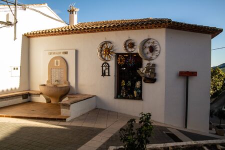 Guadalest, Valenciana, Spain - Nov 04 2019 : Streets and views of Guadalestのeditorial素材