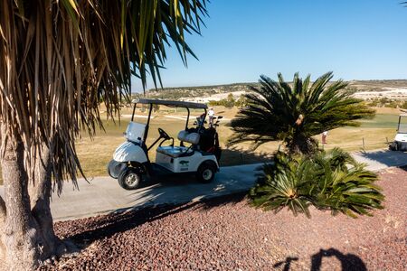 Torrevieja, Alicante, Spain - Jan 16 2020 : View over course at Vistabella golf clubのeditorial素材