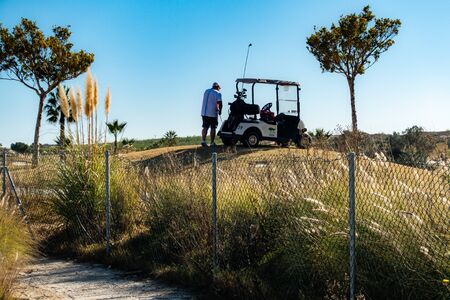 Torrevieja, Alicante, Spain - Jan 16 2020 : View over course at Vistabella golf clubのeditorial素材