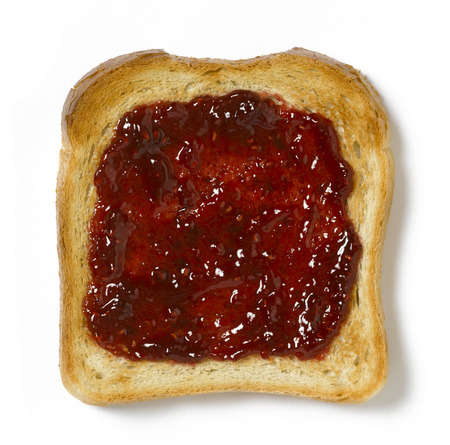 Jam on Toastの写真素材