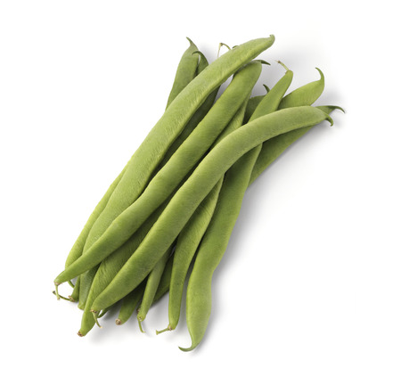 Green Beans on white