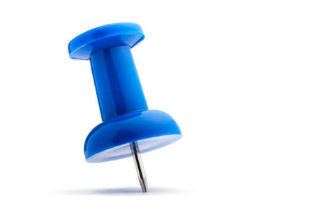 Push Pin isolated on whiteの写真素材