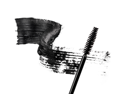 Mascara on a white backgroundの写真素材