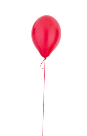 Red Helium balloonの写真素材