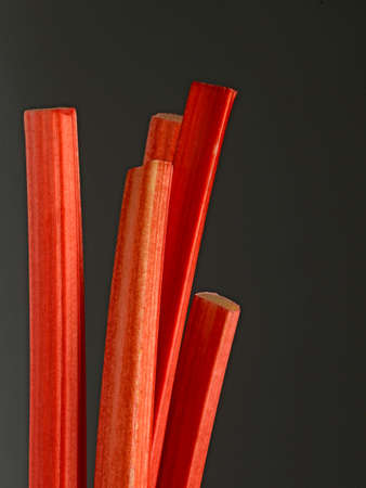 Rhubarb sticksの写真素材