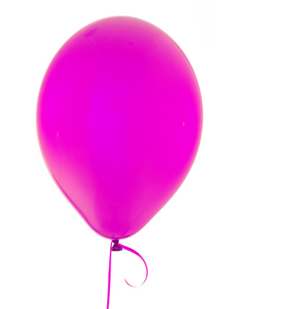 Pink Helium balloonの写真素材