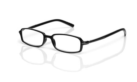 Black Glasses Isolatedの写真素材