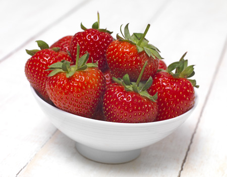 Bowl of Strawberrysの写真素材